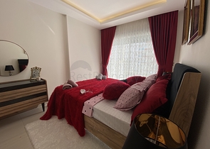 Просторная квартира 1+1 с мебелью в Махмутларе