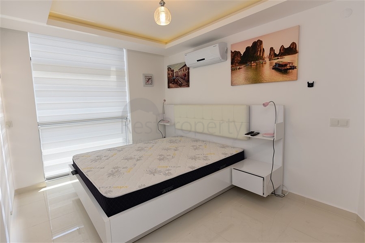 Меблированные апартаменты планировкой 2+1 в центре Алании