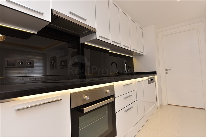 Меблированные апартаменты планировкой 2+1 в центре Алании