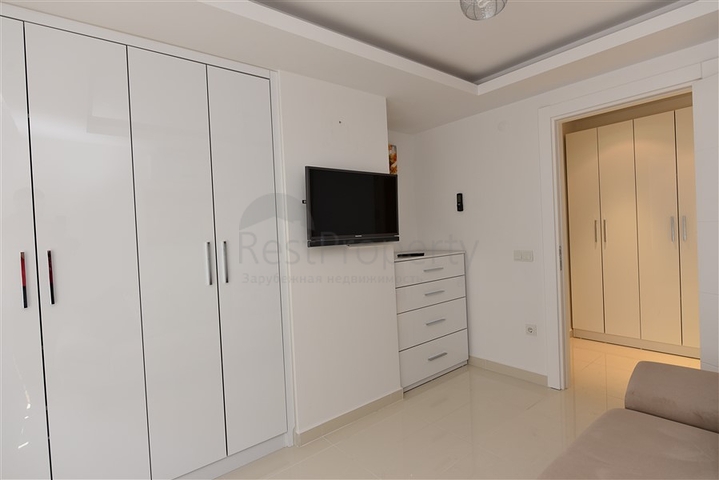 Меблированные апартаменты планировкой 2+1 в центре Алании