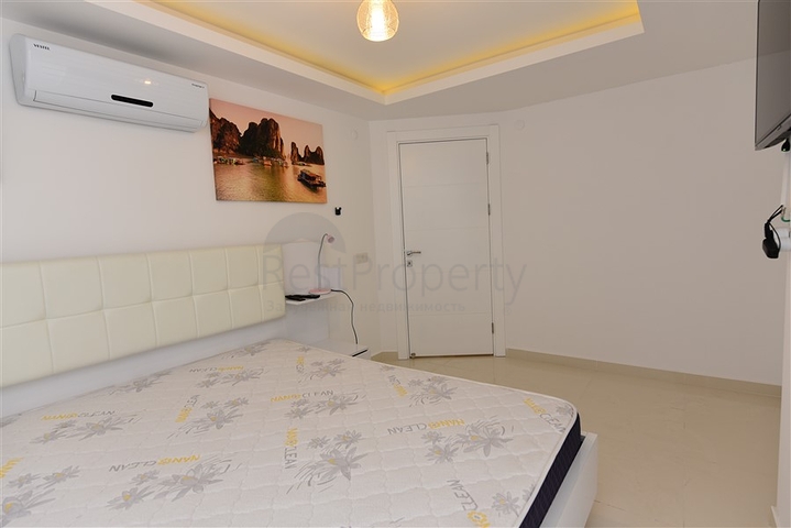 Меблированные апартаменты планировкой 2+1 в центре Алании