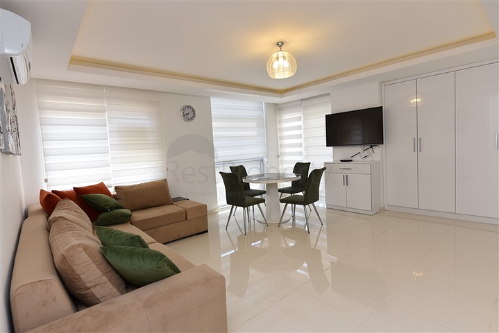 Меблированные апартаменты планировкой 2+1 в центре Алании