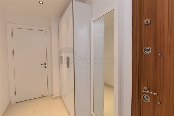 Меблированные апартаменты планировкой 2+1 в центре Алании