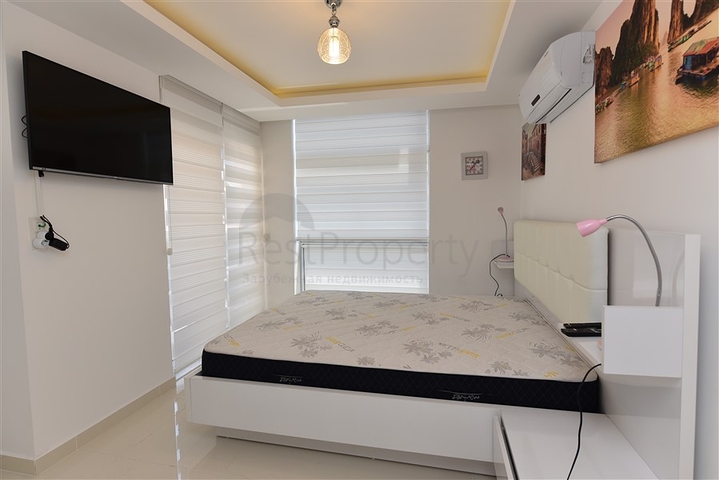 Меблированные апартаменты планировкой 2+1 в центре Алании