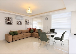 Меблированные апартаменты планировкой 2+1 в центре Алании