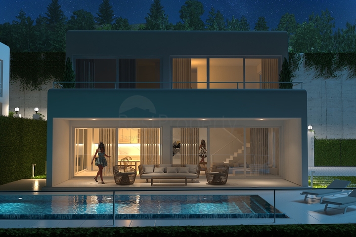 Проект вилл в центральной части Алании