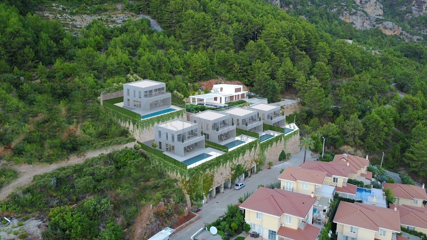 Проект вилл в центральной части Алании