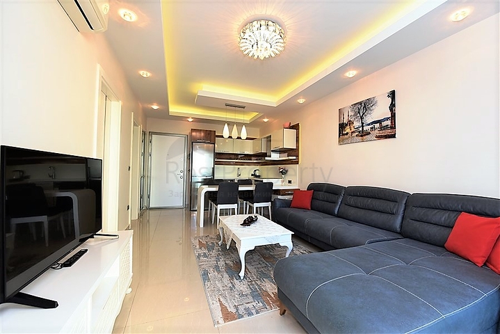 Апартаменты 1+1 с люксовой инфраструктурой в Махмутлар