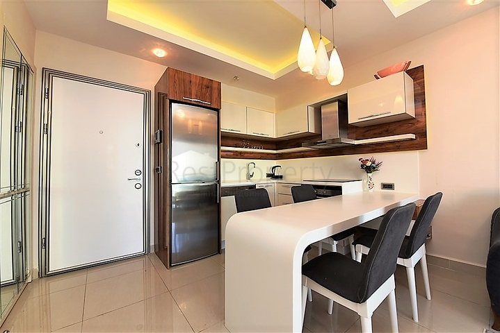 Апартаменты 1+1 с люксовой инфраструктурой в Махмутлар