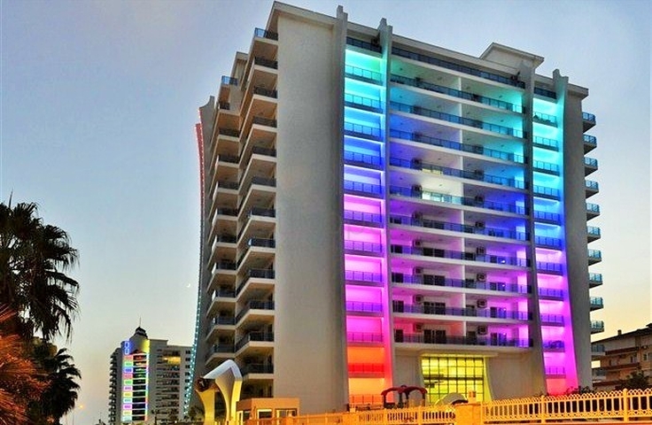 Апартаменты 1+1 с люксовой инфраструктурой в Махмутлар