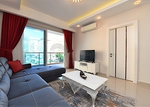 Апартаменты 1+1 с люксовой инфраструктурой в Махмутлар