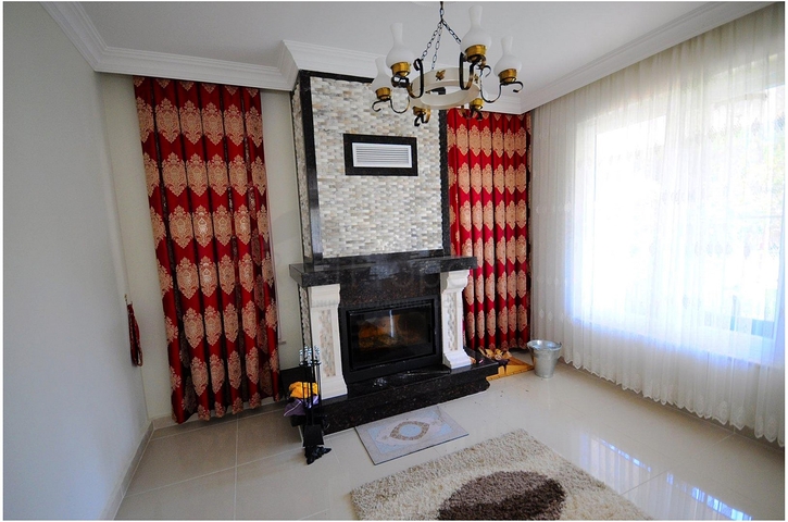 Вилла 3+1 с мебелью в самом центре города Кемера