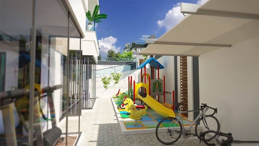 Новый жилой комплекс в районе Махмутлар