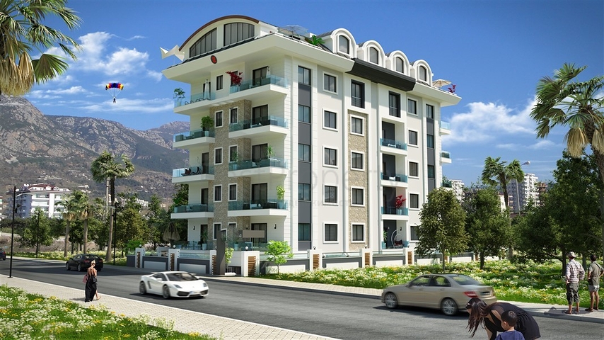 Новый жилой комплекс в районе Махмутлар