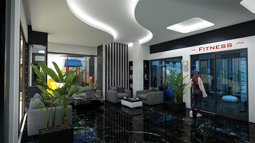 Новый жилой комплекс в районе Махмутлар