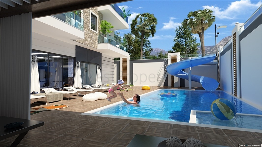 Новый жилой комплекс в районе Махмутлар