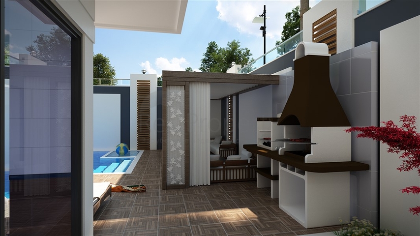 Новый жилой комплекс в районе Махмутлар