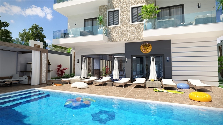 Новый жилой комплекс в районе Махмутлар