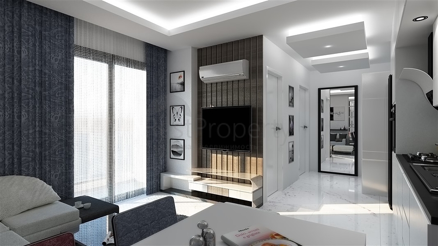 Новый жилой комплекс в районе Махмутлар