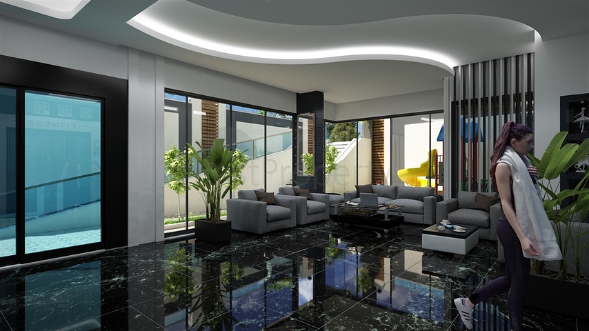 Новый жилой комплекс в районе Махмутлар