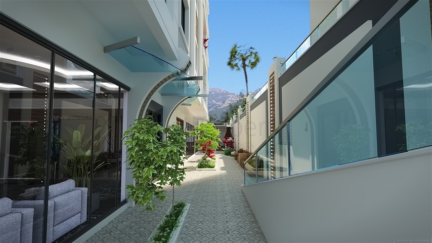 Новый жилой комплекс в районе Махмутлар