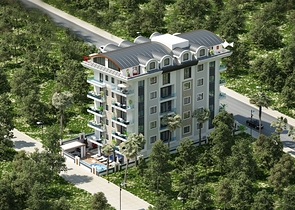 Новый жилой комплекс в районе Махмутлар