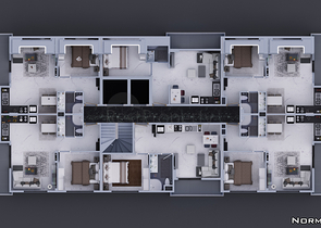 Новый жилой комплекс в районе Махмутлар