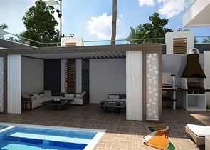 Новый жилой комплекс в районе Махмутлар