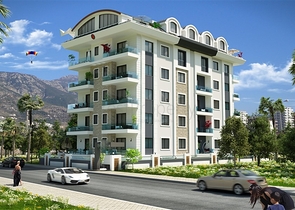 Новый жилой комплекс в районе Махмутлар