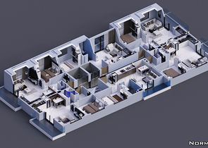 Новый жилой комплекс в районе Махмутлар