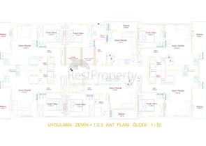 Новый жилой комплекс в районе Махмутлар