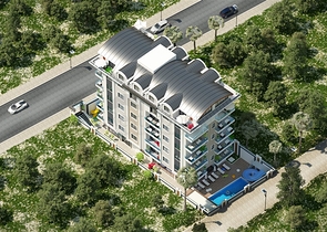 Новый жилой комплекс в районе Махмутлар