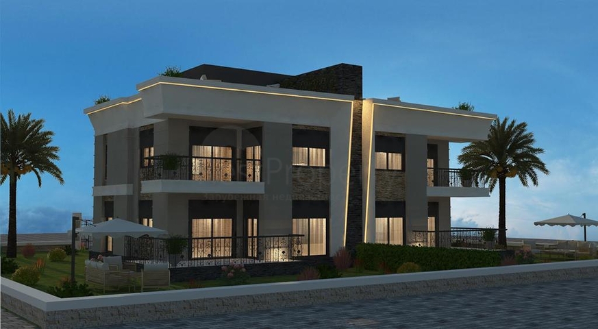 Виллы на этапе строительства в районе Каргыджак