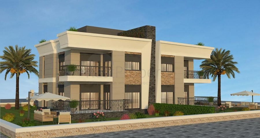 Виллы на этапе строительства в районе Каргыджак