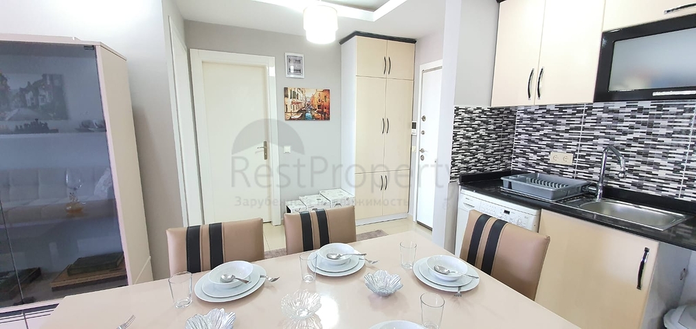 Меблированная квартира в районе Махмутлар