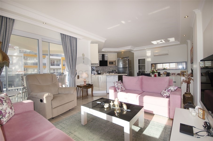 Меблированная квартира планировкой 2+1 в районе Джикджилли