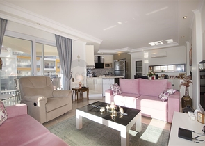 Меблированная квартира планировкой 2+1 в районе Джикджилли