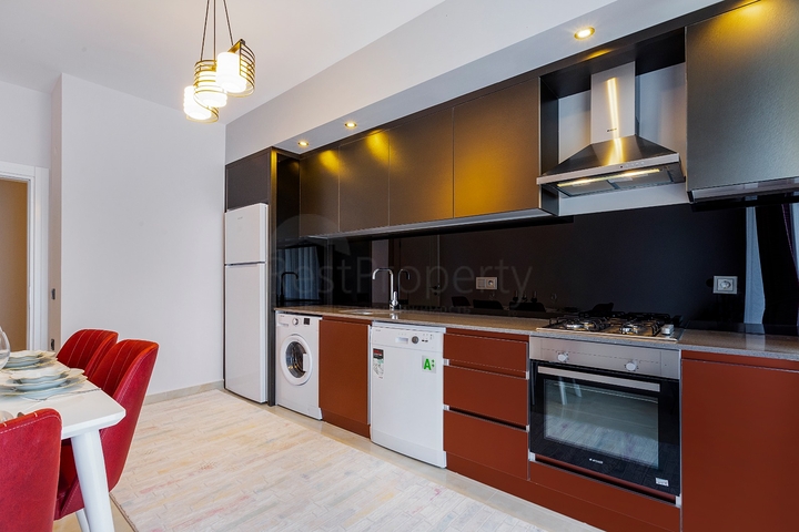 Трехкомнатная квартира в Махмутларе