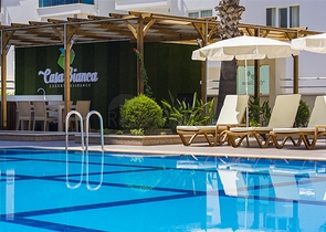 Меблированная двухкомнатная квартира в Махмутларе