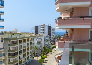 Меблированная двухкомнатная квартира в Махмутларе