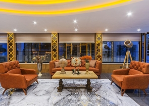 Меблированная двухкомнатная квартира в Махмутларе