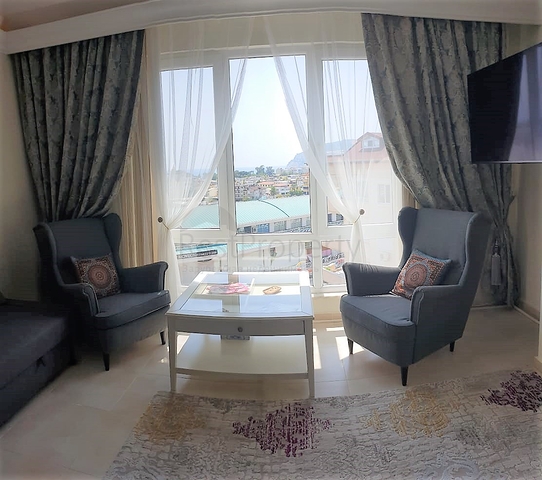 Меблированная квартира 2+1 с видом на море