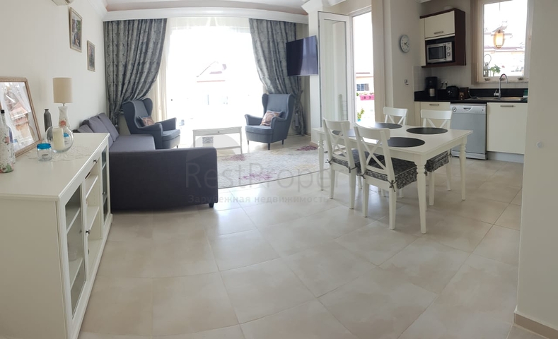 Меблированная квартира 2+1 с видом на море