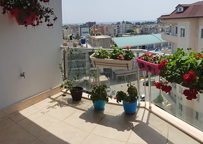 Меблированная квартира 2+1 с видом на море