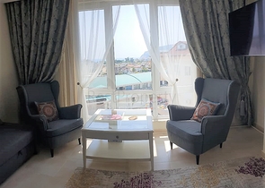 Меблированная квартира 2+1 с видом на море