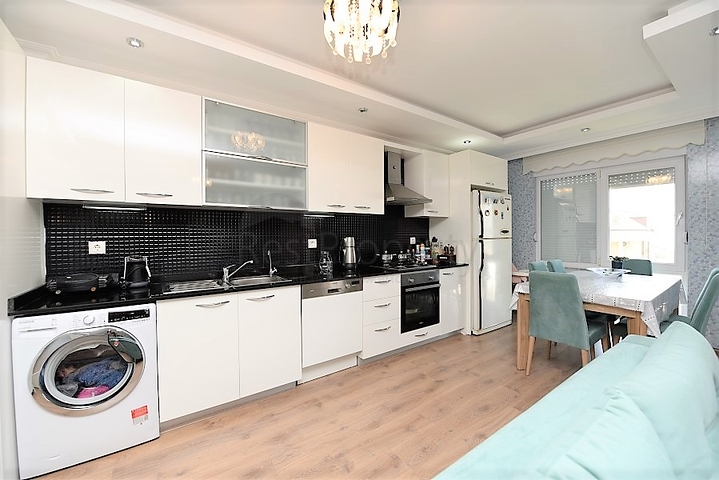 Пентхаус 3+1 для большой семьи в районе Авсаллар, Алания