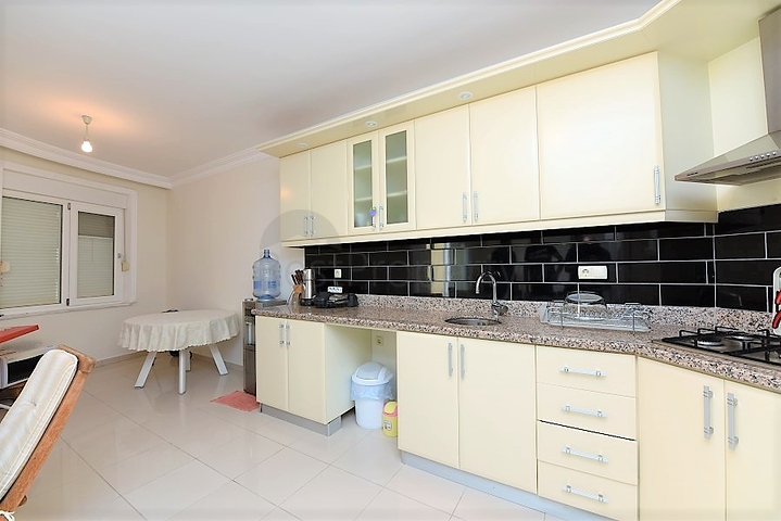 Просторная трёхкомнатная квартира в районе Махмутлар