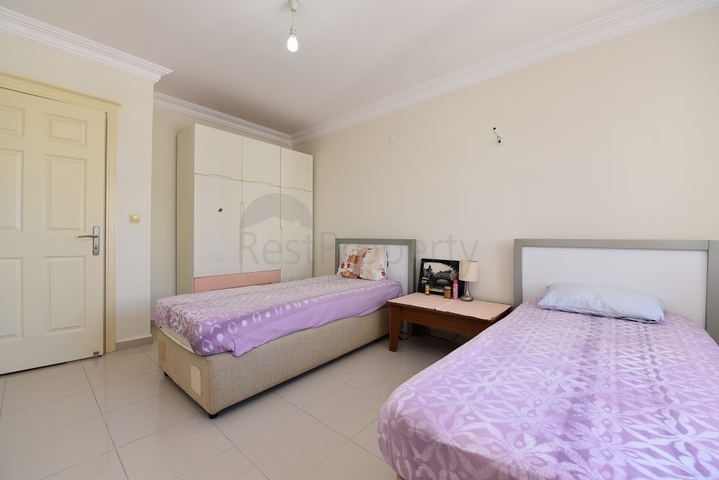 Просторная трёхкомнатная квартира в районе Махмутлар