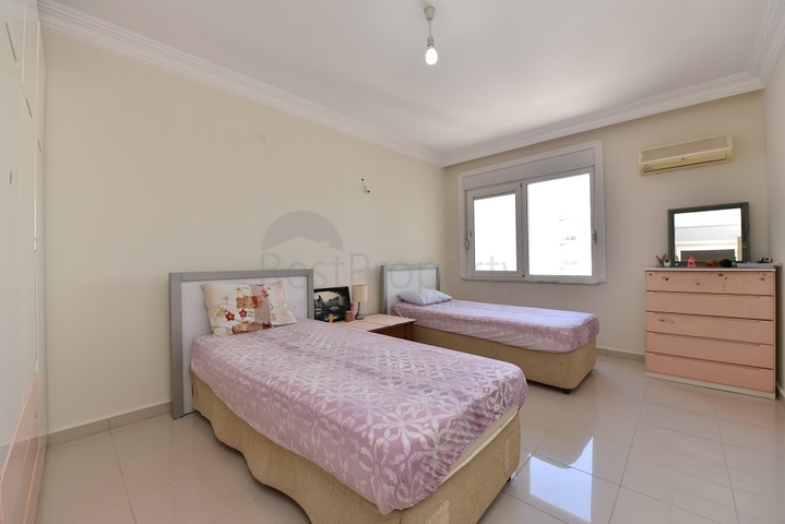 Просторная трёхкомнатная квартира в районе Махмутлар