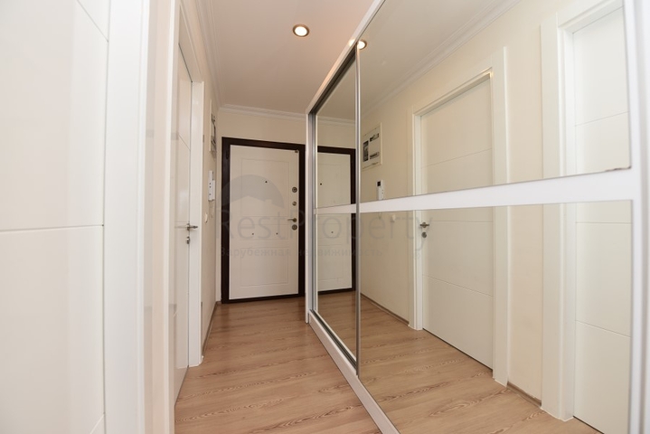 Меблированная квартира в районе Авсаллар с видом на море